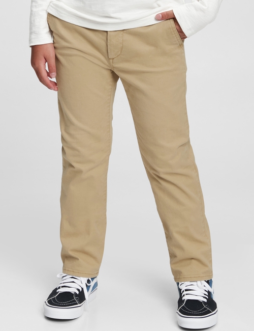 Kids Uniform Straight-Fit Stretch Khakis