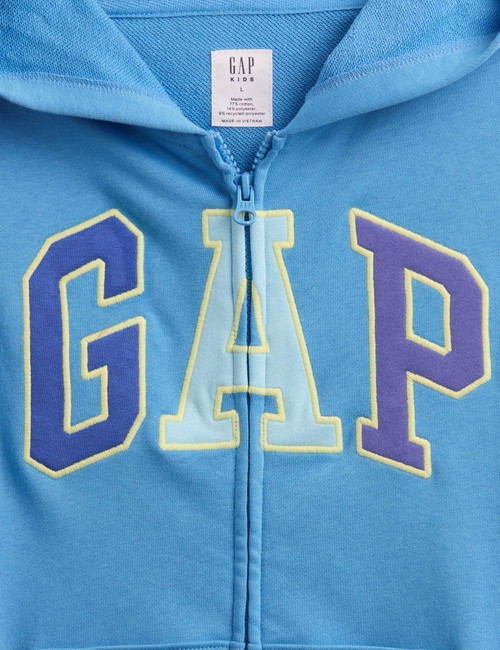 Kids Relaxed Gap Logo Zip Hoodie