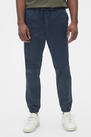 Slim Canvas Joggers with GapFlex