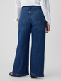 High Rise Stride Wide-Leg Jeans