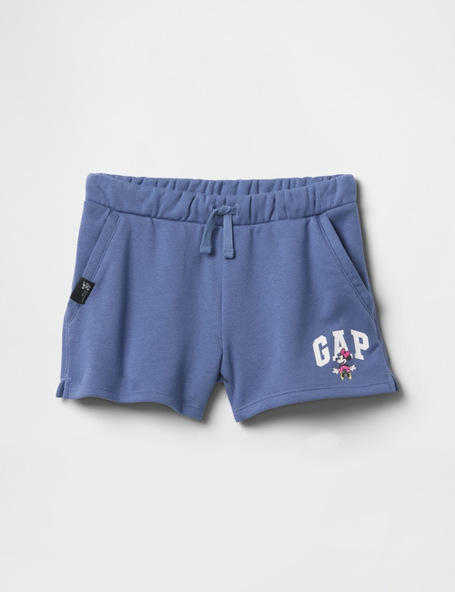 GapKids | Disney Mickey Mouse Relaxed Logo Pull-On Shorts