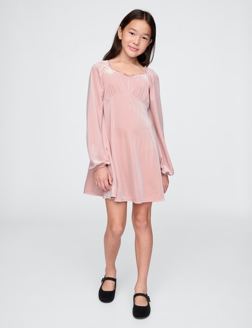 Kids Velvet Dress