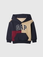 babyGap Relaxed Logo Colorblock Hoodie