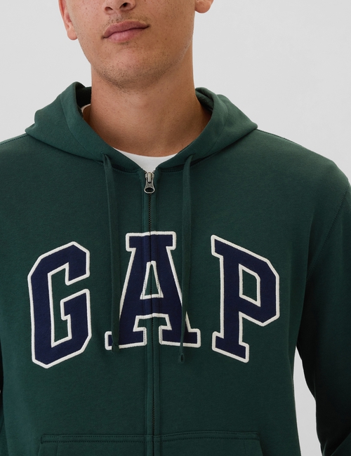 Gap Logo Zip Hoodie