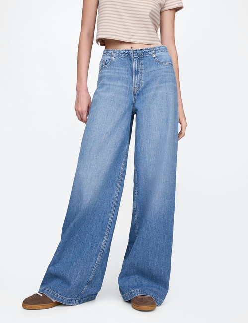 Mid Rise UltraSoft Baggy Jeans