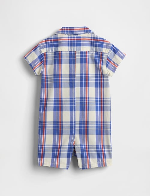 Baby Poplin Pocket Shorty One-Piece