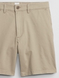 7" Essential Khaki Shorts with Washwell