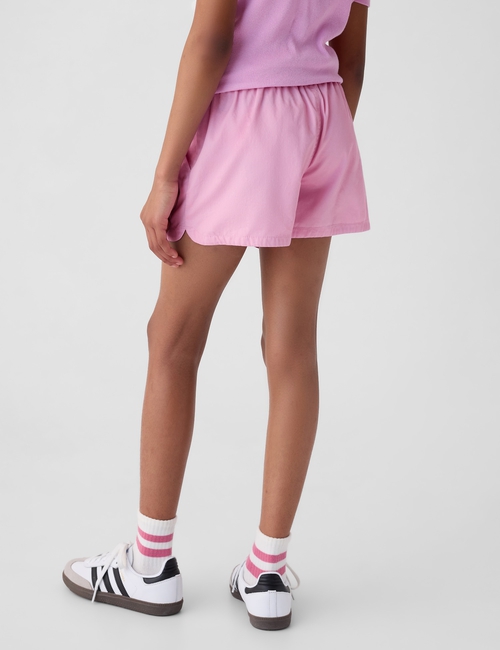 Kids Twill Pull-On Shorts