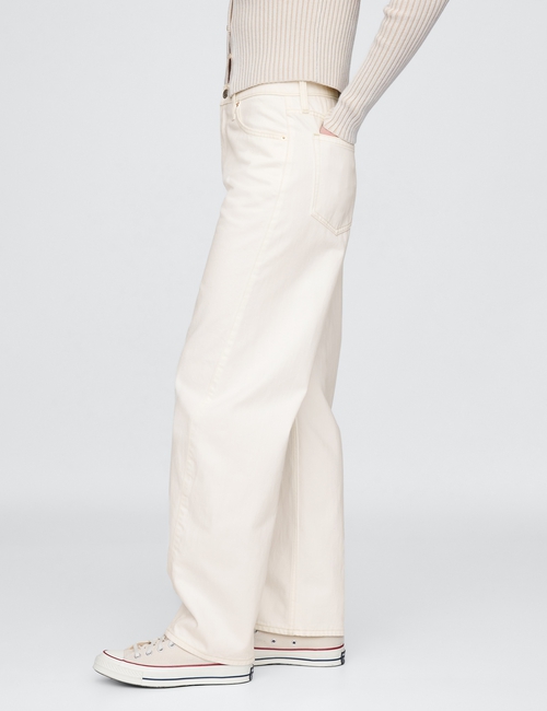 High Rise Barrel Jeans