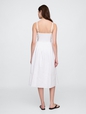 Eyelet Midi Dress