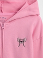 Lilo & Stitch Kids French Terry Cropped Zip Hoodie