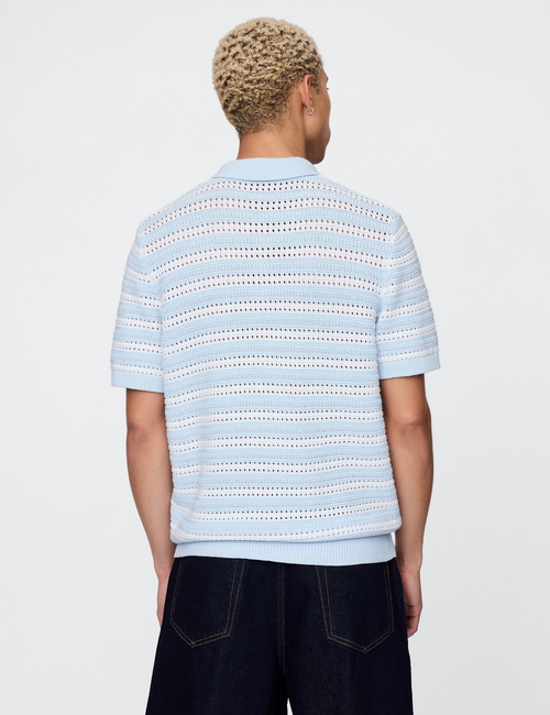 Sweater Polo Shirt