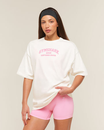 Cosy Luxe Campus Edit Oversized T-Shirt