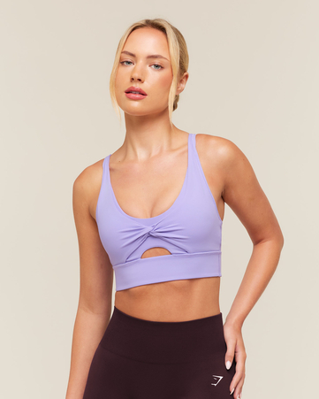 Twist Front Sports Bra