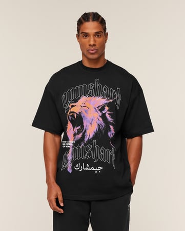 Lion Graphic T-Shirt