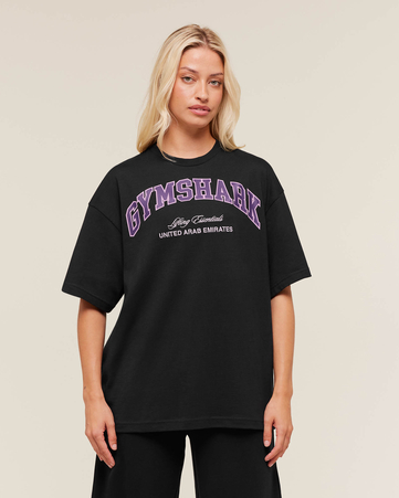 Arabic Fitness Graphic T-Shirt