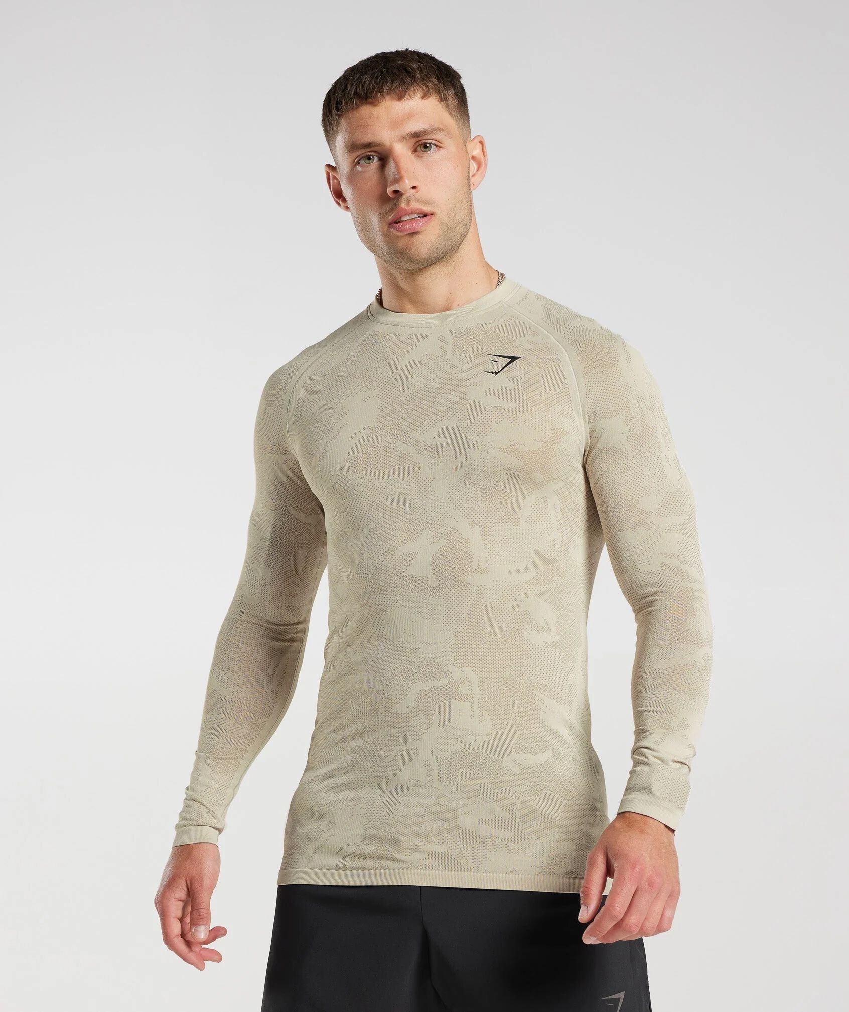 Geo Seamless Long Sleeve T-Shirt