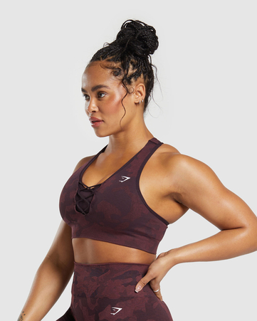 Adapt Camo Seamless Sports Bra