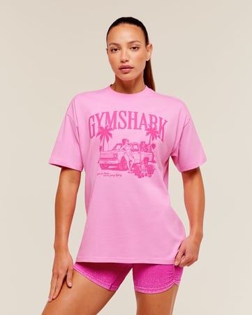 Pick Up Truck Graphic Short Sleeve T-Shirt