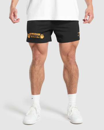 Workout Gear Mesh 5" Shorts