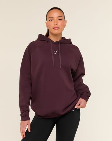 هودي ترينينغ بقصة فضفاضة صوف