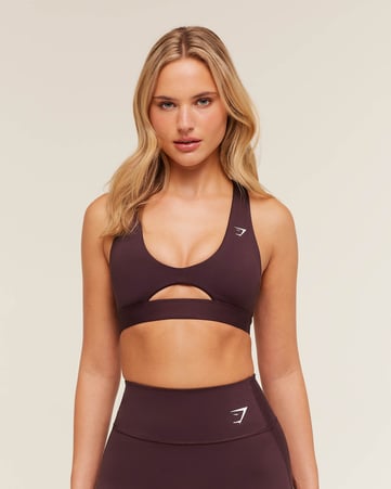 Peek A Boo Sports Bra