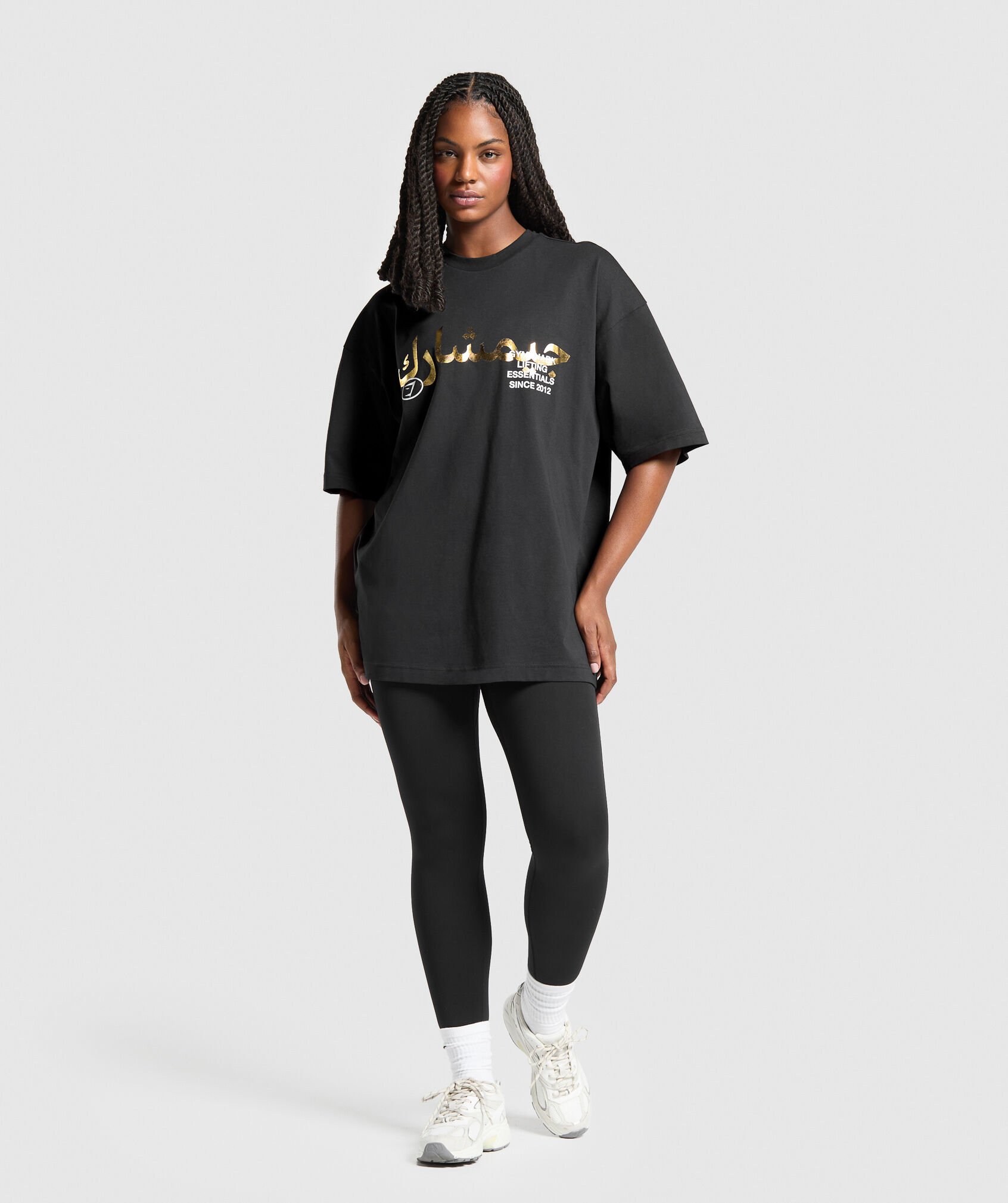 Gymshark Lifting Essentials Oversized Graphic T-Shirt