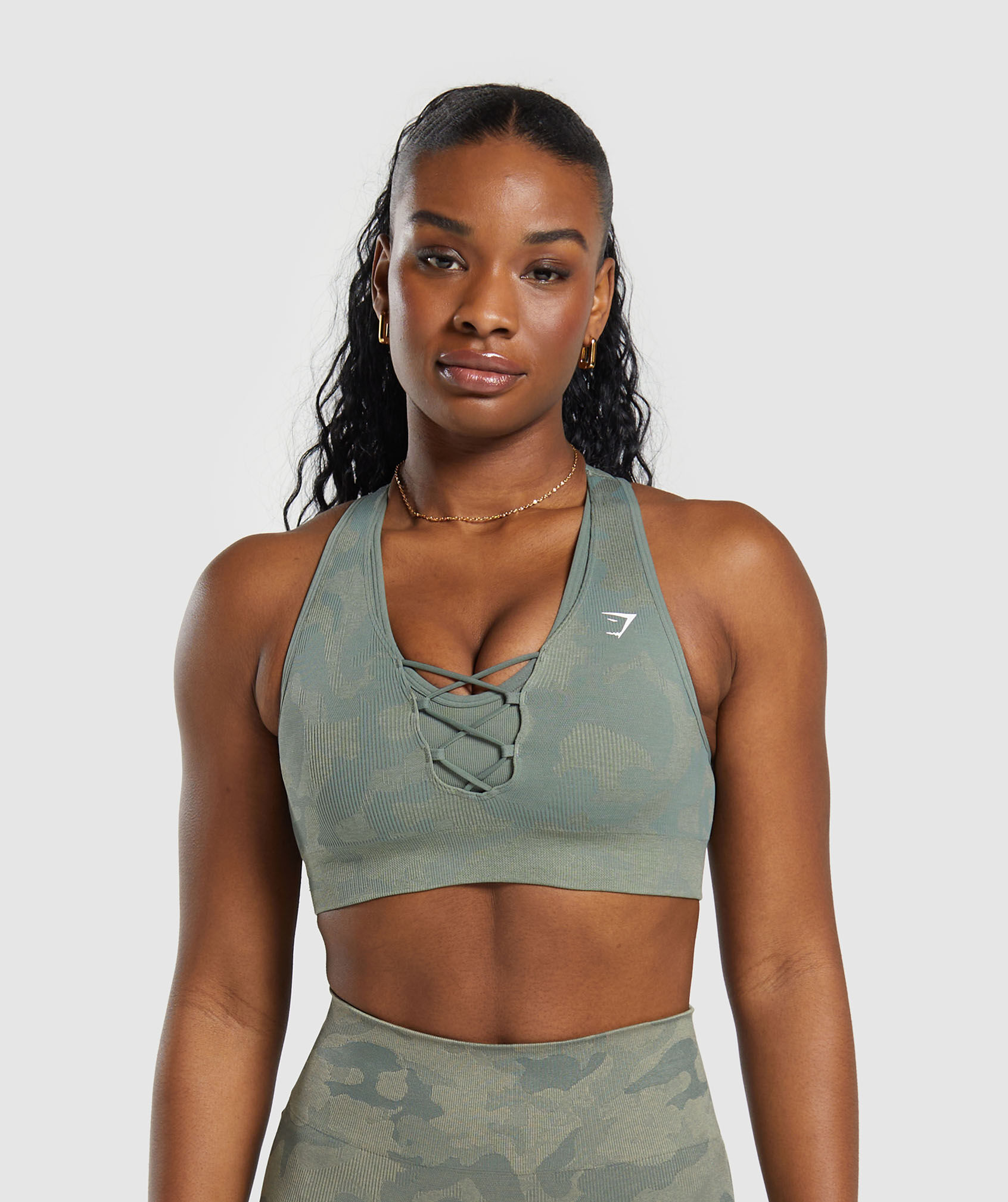 Camo seamless sports bra sale