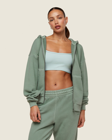 Everywear Relaxed Zip Hoodie