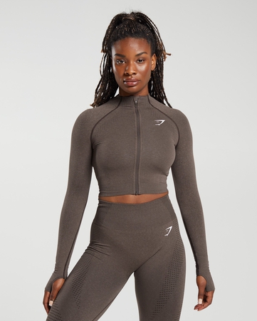 Vital Seamless 2.0 Midi Zip Up Jacket