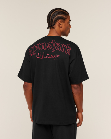 Olde English Arabic overlay T-Shirt