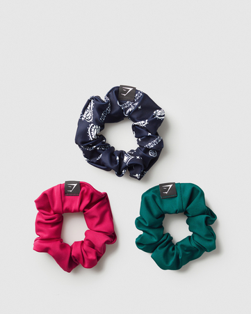 Aop Scrunchies 3Pk