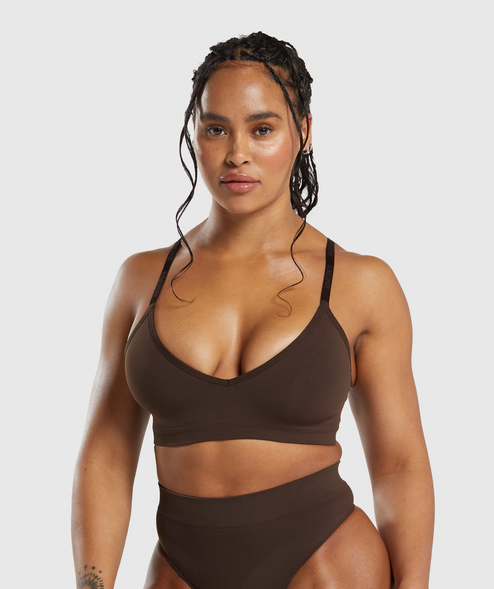 Seamless V Neck Bralette Seamless V Neck Bralette