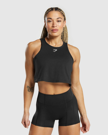 Lifting Essential Cotton Crop Tank