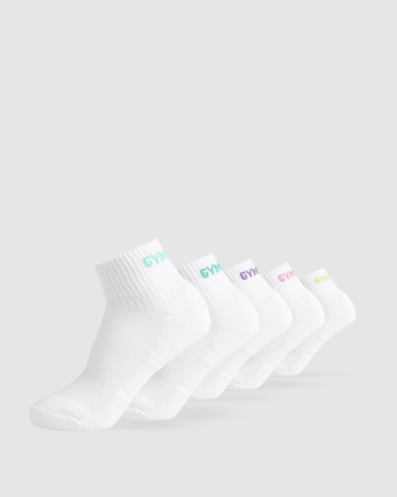 Quarter Socks 5pk
