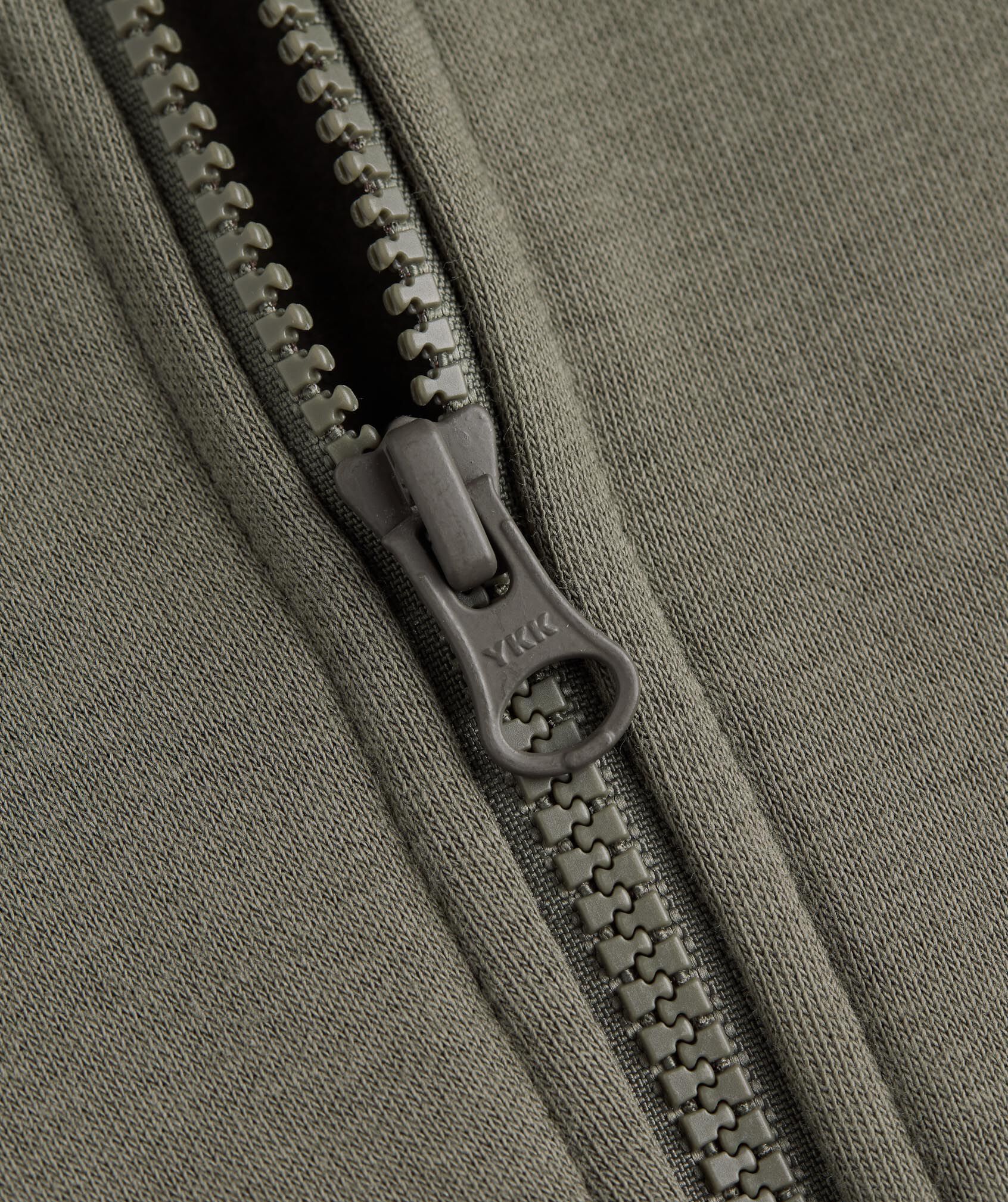 Crest Oversized Zip Up Hoodie