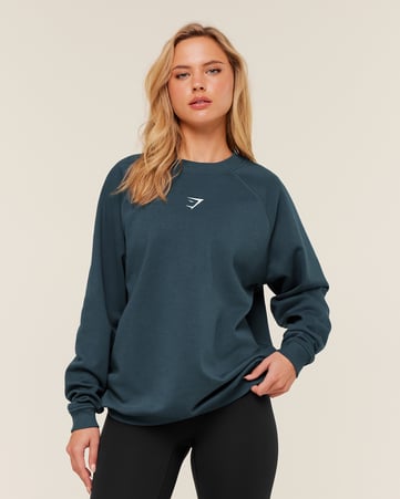 Training Oversized Fleece Sweatshirt
