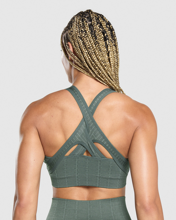 Adapt Monogram Seamless Sports Bra