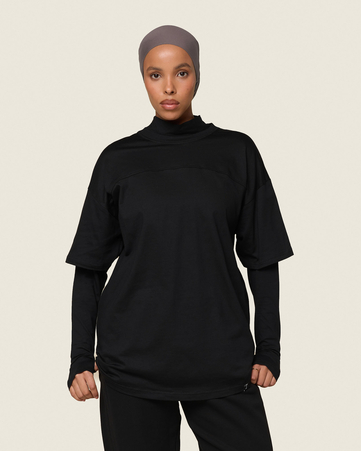 GS x Leana Deeb Oversized Long Sleeve T-Shirt