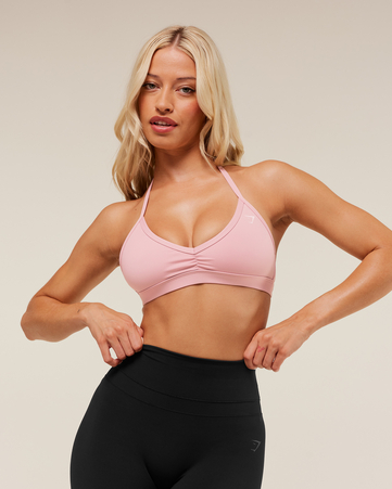 Minimal Halterneck Sports Bra
