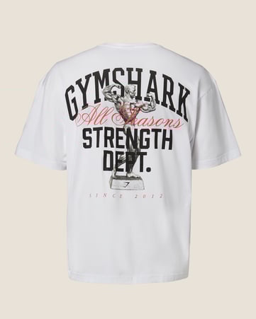 Strength Dept Graphic Oversized T-Shirt