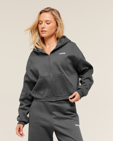 Cosy Luxe Zip Through Hoodie