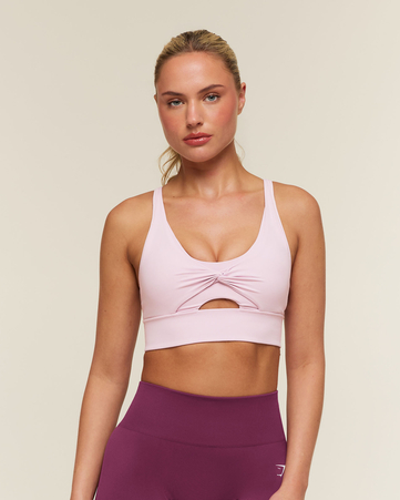 Twist Front Sports Bra