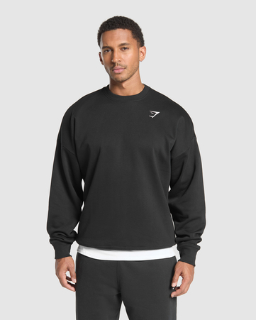 Oversized Crest Crew