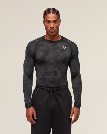 Geo Seamless Long Sleeve T-Shirt