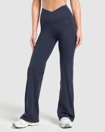 Crossover Flared Regular Leggings