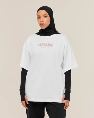 Lifting Club Graphic Oversized T-Shirt