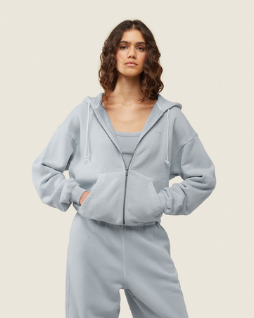Everywear Relaxed Zip Hoodie