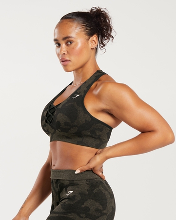 Adapt Camo Seamless Sports Bra