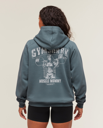 Gritty Muscle Mommy Graphic Hoodie